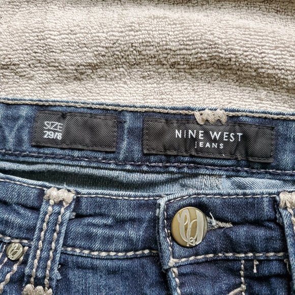 Nine West Jeans Embellished Pockets - Picture 12 of 15